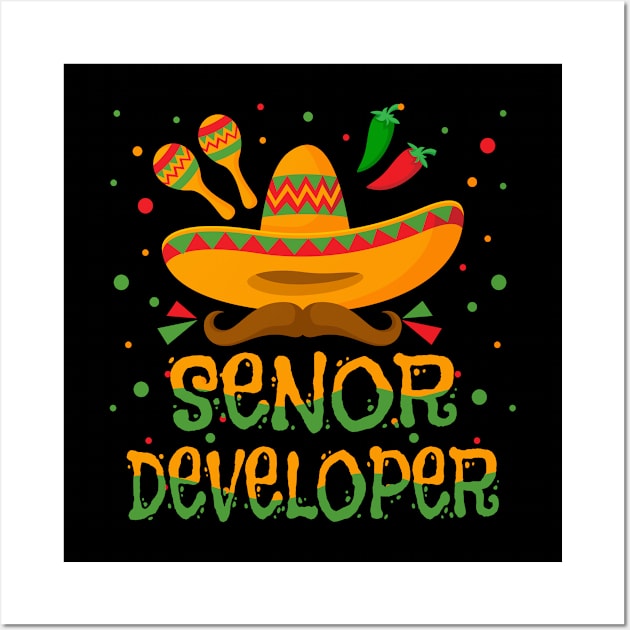 Developer - Senor Developer Wall Art by Kudostees